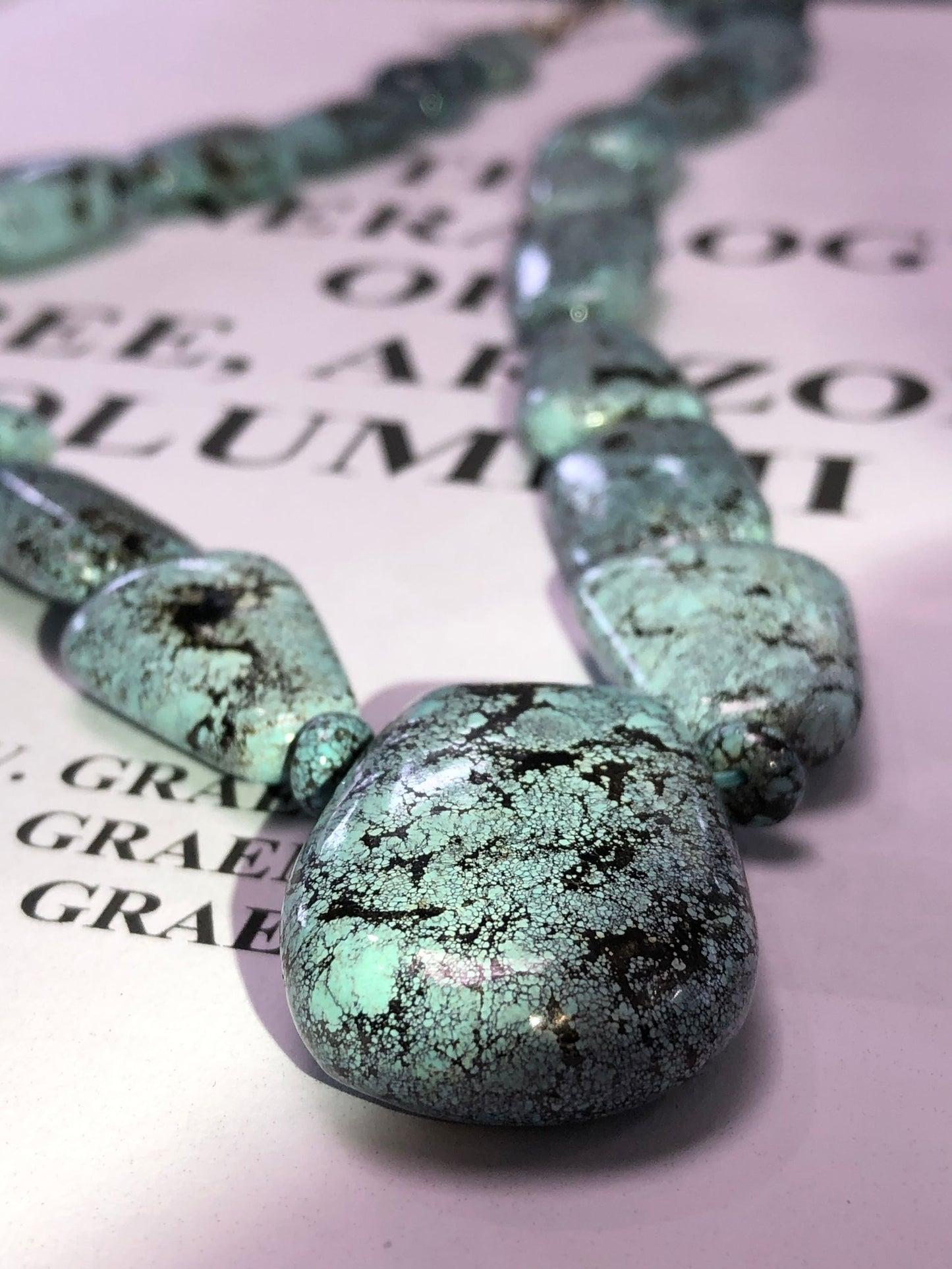 Indian Navojo Turquoise Necklace Private Collection